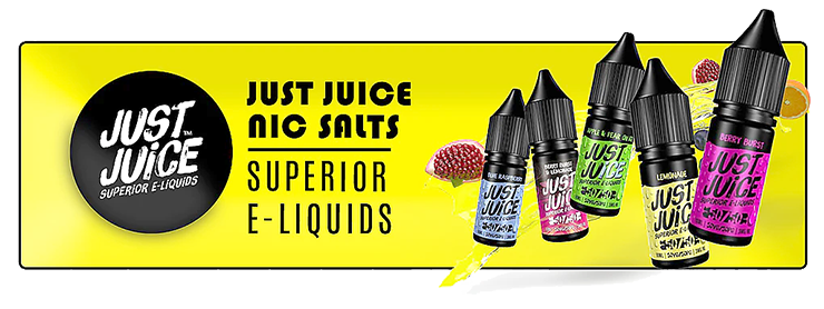 Just juice e-liqud header